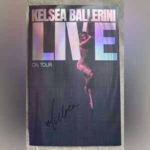 Signed Kelsea Ballerini Live on Tour Poster
